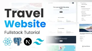 Build a FullStack Travel Planner App With NextJS Google Maps PostgreSQL
