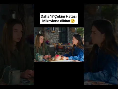 Daha 17 22.Bölüm Leyla ve Deniz sahnesinde mikrofon göründü / set