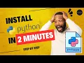 How to Install Python on Windows 2024 Complete Guide Hello World Python Code