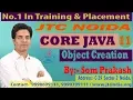 Core Java - 9 Java Language Object Creation in java SCJP OCJP by Som Sir Part-11