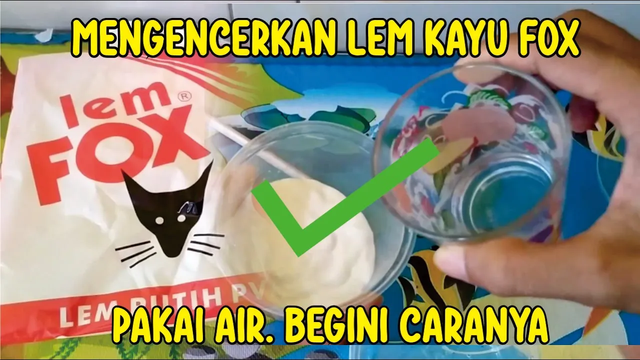 Cara Kerja Lem Fox Plus (Lem Cap Kepala Rubah Yang Ganti Kemasan)