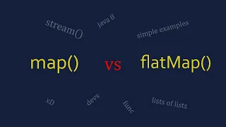 map vs flatMap Java stream simple examples