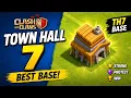 Town Hall 7 BEST BASE TH7 Anti 3 Star Base COC