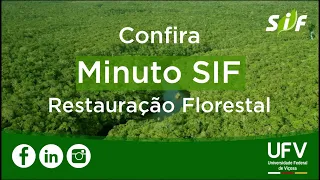 Minuto SIF 03 - Restauração Florestal - Prof. Sebastião Venâncio