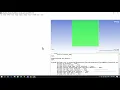 Ansys fluent basic meshing animation graph plotting