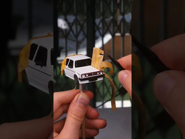 Volkswagen Golf GTI MK1 1982 | Scale model car video thumbnail