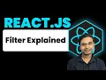 React JS 19 Filter Function Explained React JS 19 Complete Course in Hindi 2026
