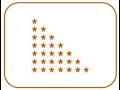 Print Stars in right Angle Triangle - Python Pattern Program