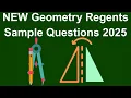 Next Generation Geometry Regents Sample Items for 2025 Exam