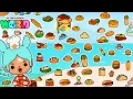 ALL FREE FOOD RECIPES in Toca Boca World 2025