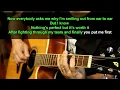 Love on top - Beyoncé  (Acoustic karaoke)