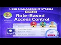 Part 20 User Management System in JavaFX MySQL Role Based Access Control