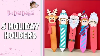 5 Christmas Candy Cane Holder Ideas Christmas Cane Companion Die Tutorial Pixi Dust Designs