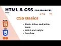Block and Inline elements Overflow in CSS Tamil HTML and CSS for Beginners Beginner to PRO