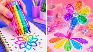 HACKS ESCOLARES VIRALES que te SALVAN el DÍA 📚✨ | Ideas Geniales para Estudiantes
