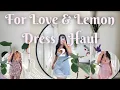 2nd For Love Lemon Dress x Victoria s Secret Try on Haul Collection Review