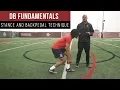 Defensive Back Stance and Backpedal Technique Football Tips