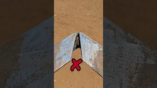 Welding technique for bridging large gaps in corner joints of angle iron.