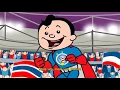 Download Lagu ESQUADRÃO TRICOLOR I Compilado Clipes 30 Minutos | Desenho para Crianças | Esporte Clube Bahia