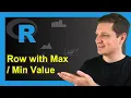 Select Row with Maximum or Minimum Value in Each Group in R Example dplyr vs data table Package