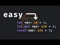 3 Creating variables in Rust