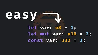 3 Creating variables in Rust