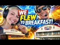 Air Breakfast Flight to the Airport Diner