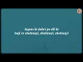 Shubhaarambh (Lyrics) - Amit Trivedi, Shruti Pathak, Divya Kumar