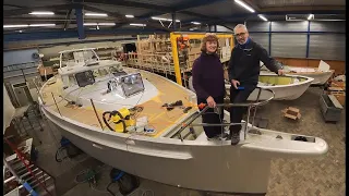 Boat Tour & Build Update of Enksail Orion 49 January 2024