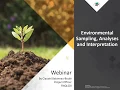 Webinar Environmental Sampling Analyses and Interpretation