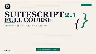 SuiteScript Full Course - Module 0 Setup NetSuite Cursor SDF