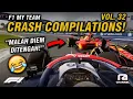 GA HABIS PIKIR! FERRARI MAUNYA APA SAMPE DIEM DITENGAH?!🤣- F1® Crash Compilations 32 (PC) Indonesia