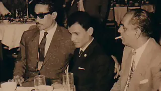 عبد الحليم حافظ يقدم اغنية فايزة احمد بيت العز ا يا بتنا مع الموجي ويدندن صافيني مرة دندنها