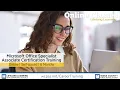 WCPSS Career Training Certificates - Microsoft Office Specialist Associate Certification Training