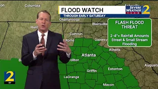 LIVE Severe Weather Team 2 Chief Meteorologist Brad Nitz tracks strong storms