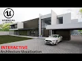 Real-Time Architecture Visualization Exterior Modern House Unreal engine