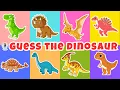 DINOSAURS FOR KIDS Dinosaur Name Puzzle for Kids and Toddlers English Vocabulary