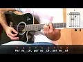 For You - Eleven:20 (simplified guitar lesson)