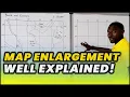 HOW TO ENLARGE A MAP FOR BEGINNERS