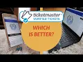WHAT IS THE BEST DEVICE FOR BUYING TICKETS ON TICKETMASTER - PHONE OR COMPUTER