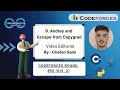 D Andrey and Escape from Capygrad Codeforces Round 892 Div 2 Codeforces DCC NIT-A