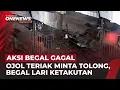 Lagu Terekam CCTV, Aksi Percobaan Begal Driver Ojol Dini Hari di Jalur Pantura Bekasi | OneNews Update
