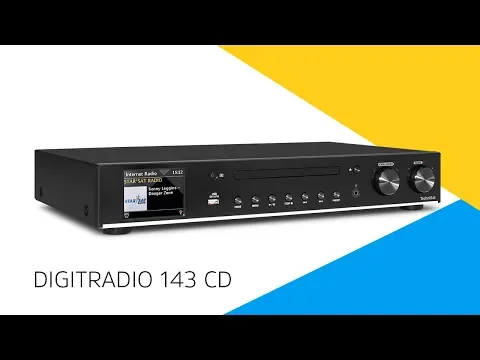 Download MP3 DIGITRADIO 143 CD | Hi-Fi-Komponente für DAB+ Empfang ,Streamingfunktionen, CD-Player  | TechniSat