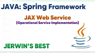 Java JAX Web Service in Eclipse - Operational Service Implementation