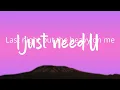 tobyMac - I just need U. (Lyrics)  | 1 Hour