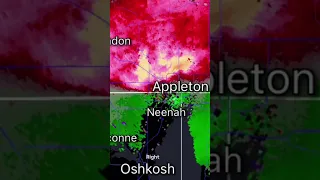 The Radar Interaction That May Have Triggered the Menasha Tornado
