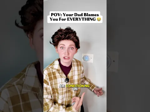 POV: Your Dad BLAMES you for EVERYTHING 😭 #funny