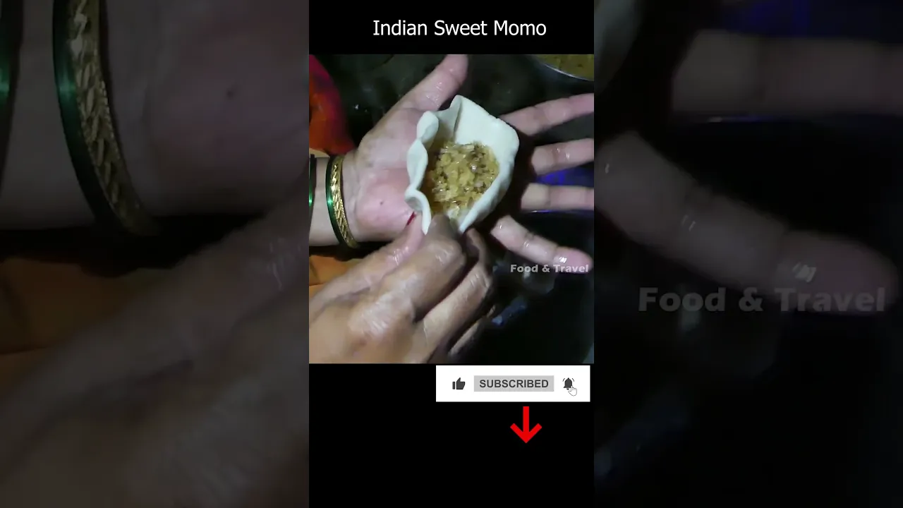 Indian Style Sweet Momos