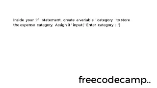 Learn Lambda Functions by Building an Expense Tracker Python Beta Cert Step 32