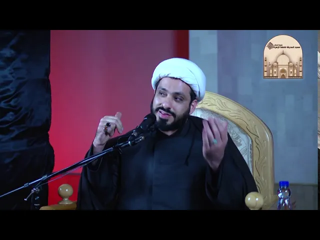 ⁣مجالس عاشوراء الليلة 12 – أربع كلمات وعظية - الشيخ كاظم الحكيمي - الرادود محمد مال الله